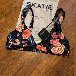 SKATIE swim Sami top in Tahiti Size small  - new